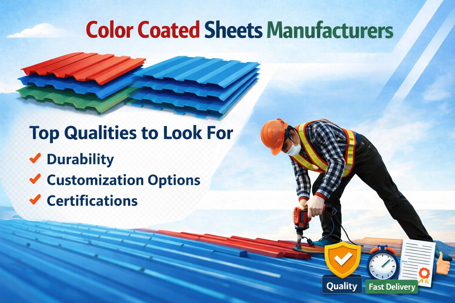 Color Coated Sheets Manufacturers