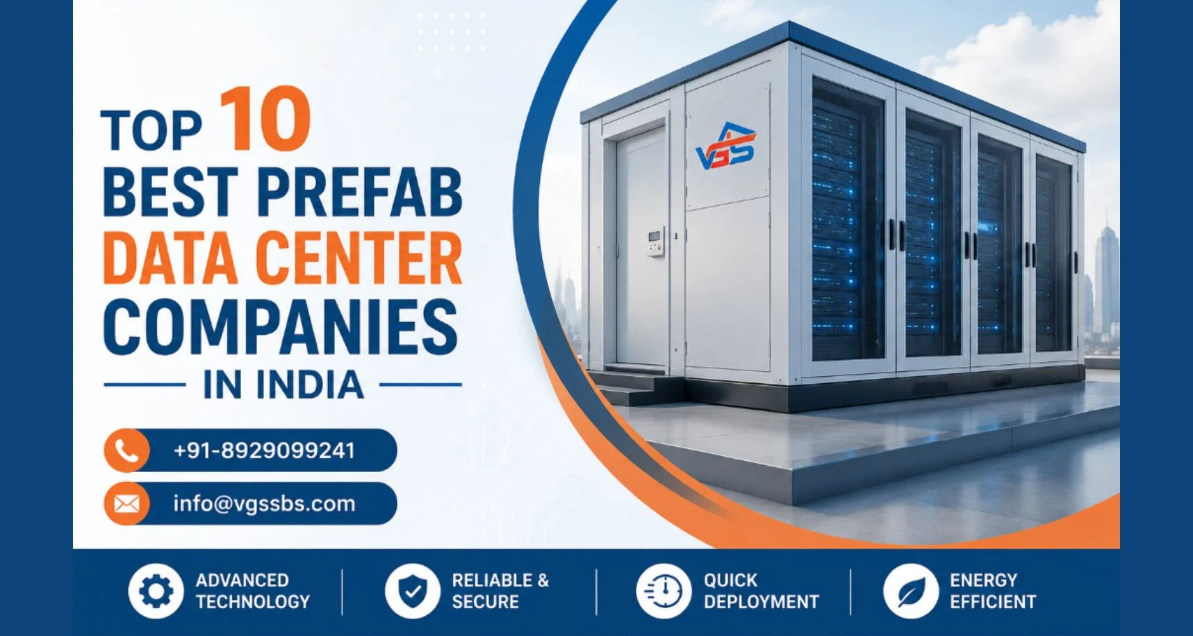 Best prefab data center company