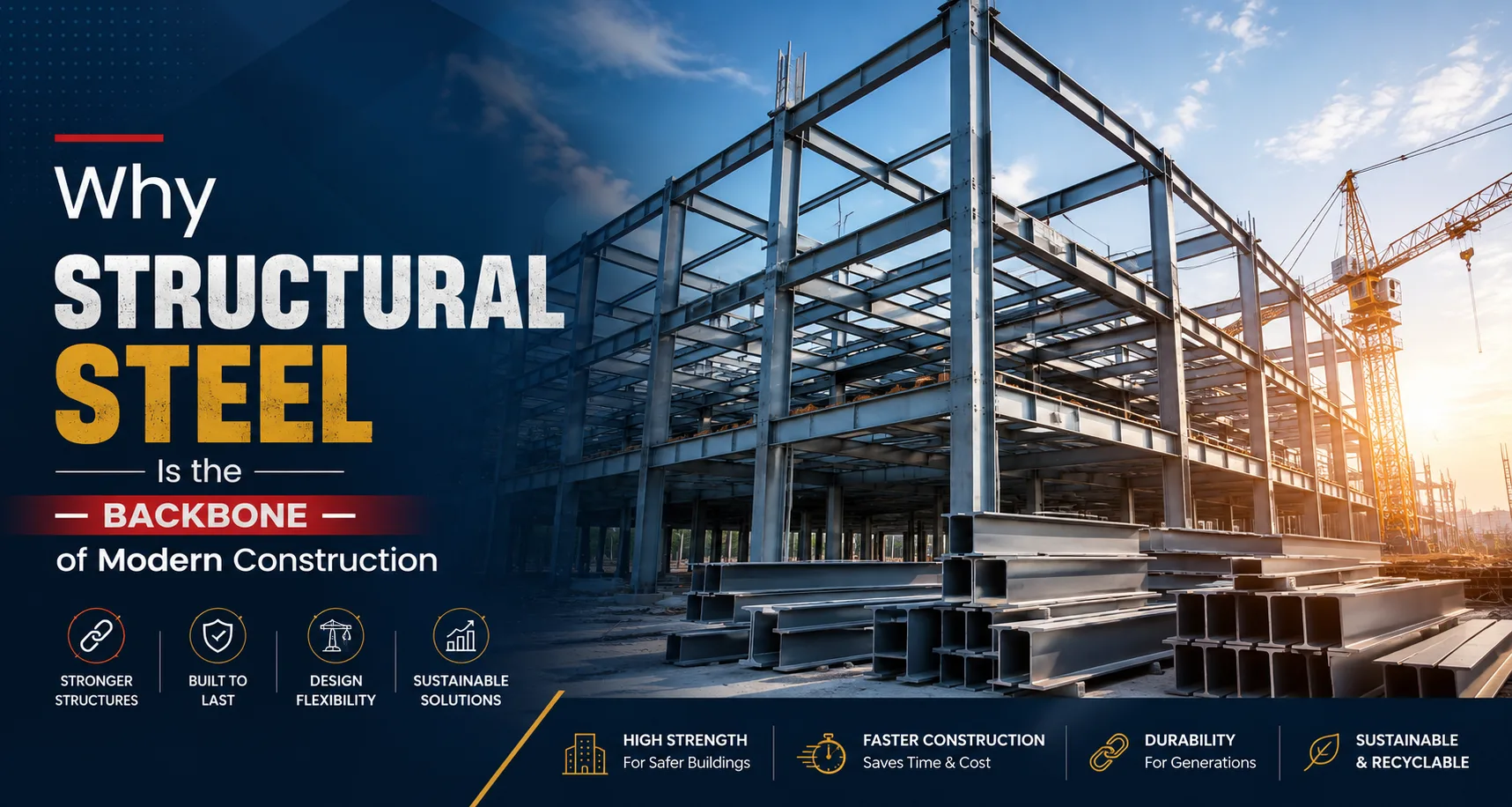 Why Structural Steel Is the Backbone of Modern Construction