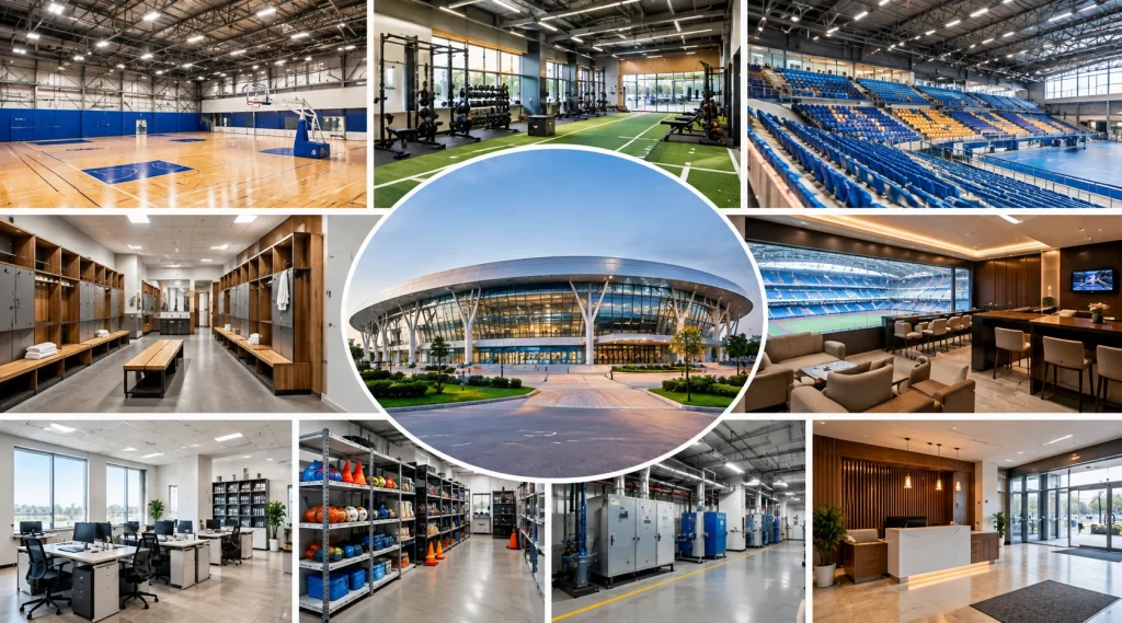 What Facilities Can Be Included in a Sports Complex